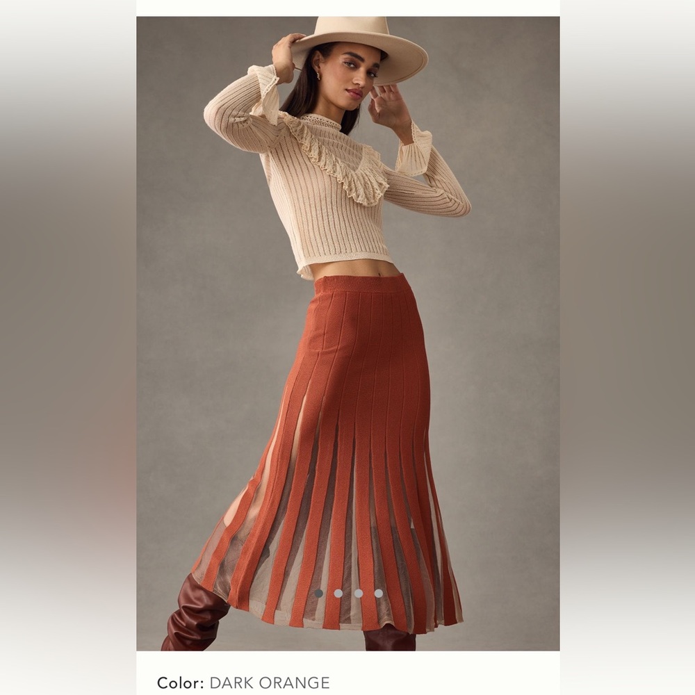 En Saison Brianna Midi Skirt